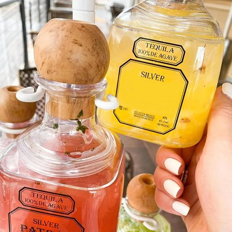 Mini Patron Bottle for Slushies