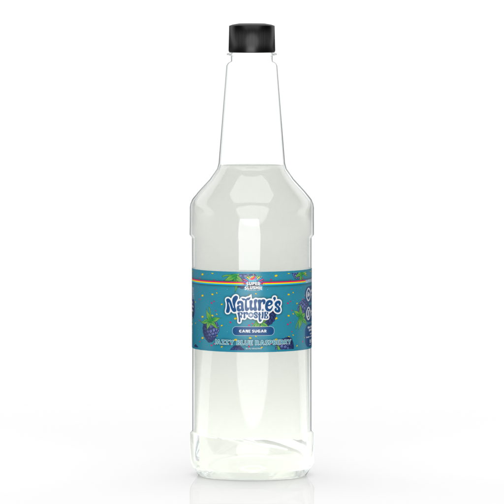 Jazzy Blue Raspberry Super Slushie Syrup Mix