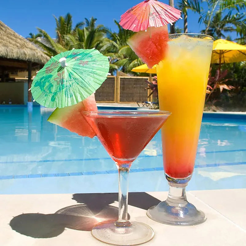 50pcs Slushie Cocktail Umbrellas