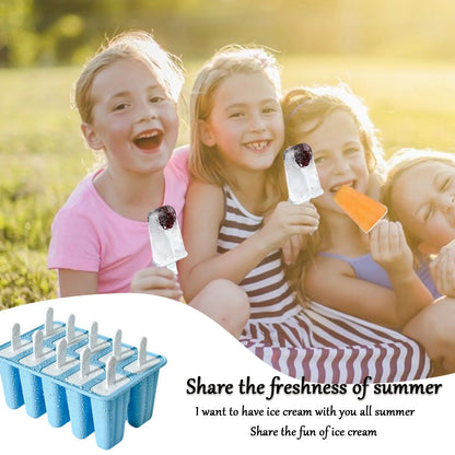 Wholesale Silicone Ice Pop-Molds, Easy Release Ice Cream Mold, Reusable Popsicle Stick with for Homemade Popsicles & Ice Cream