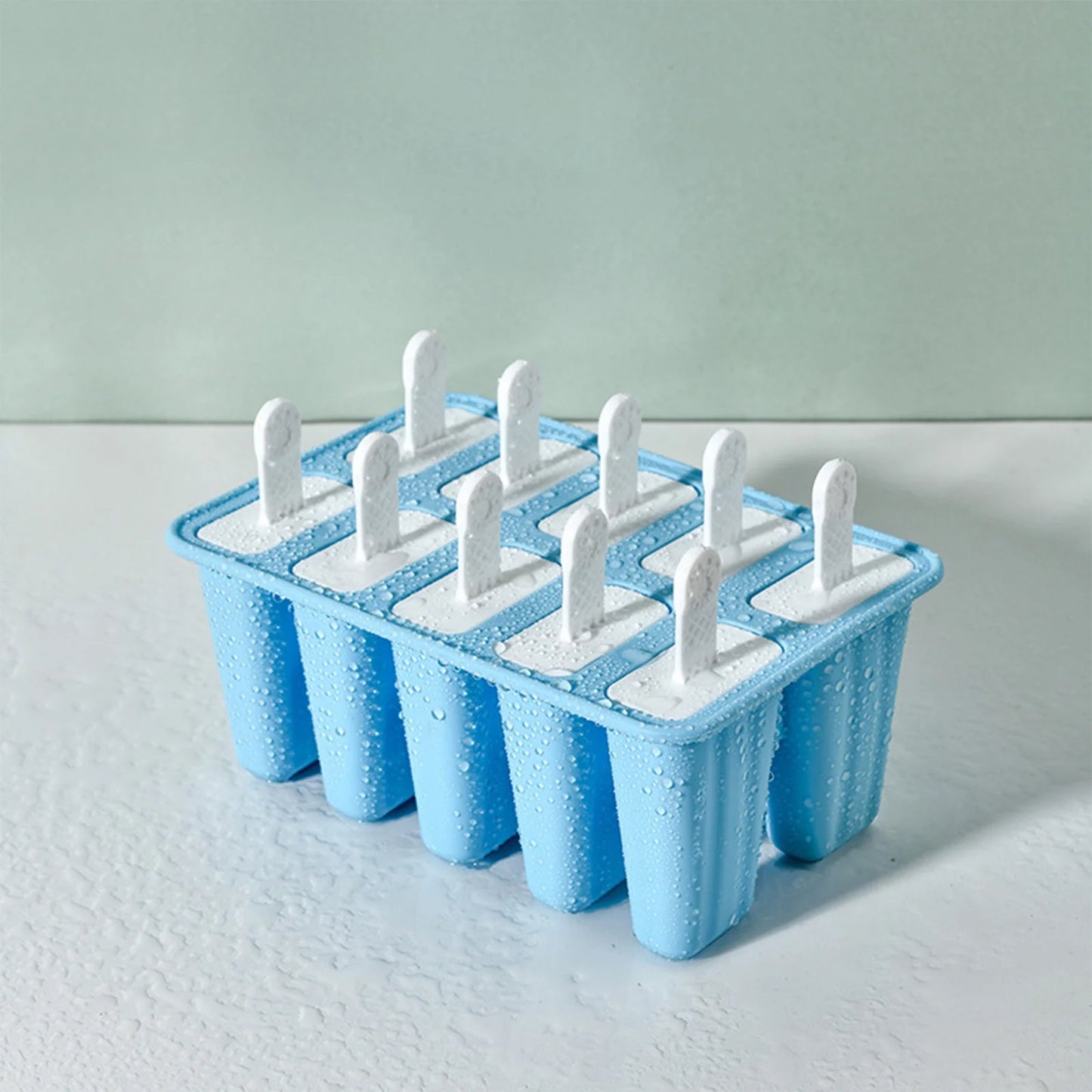 Wholesale Silicone Ice Pop-Molds, Easy Release Ice Cream Mold, Reusable Popsicle Stick with for Homemade Popsicles & Ice Cream