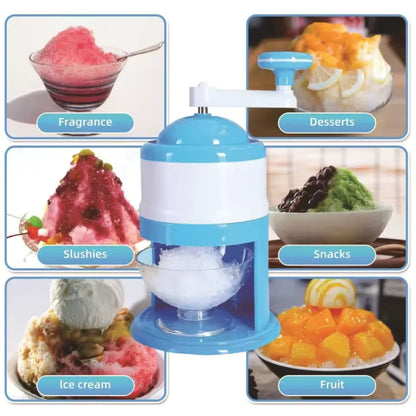 Mini Manual Ice Crusher for Quick Frozen Treats