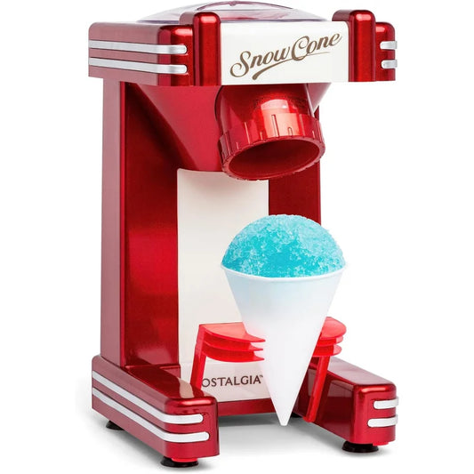 Retro Snow Cone Machine Includes Reusable Cup