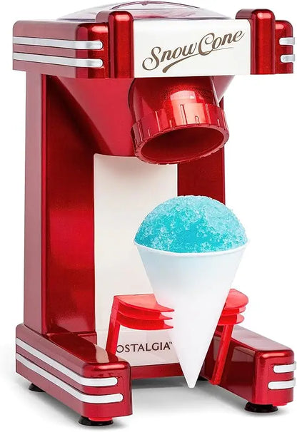 Retro Snow Cone Machine Includes Reusable Cup