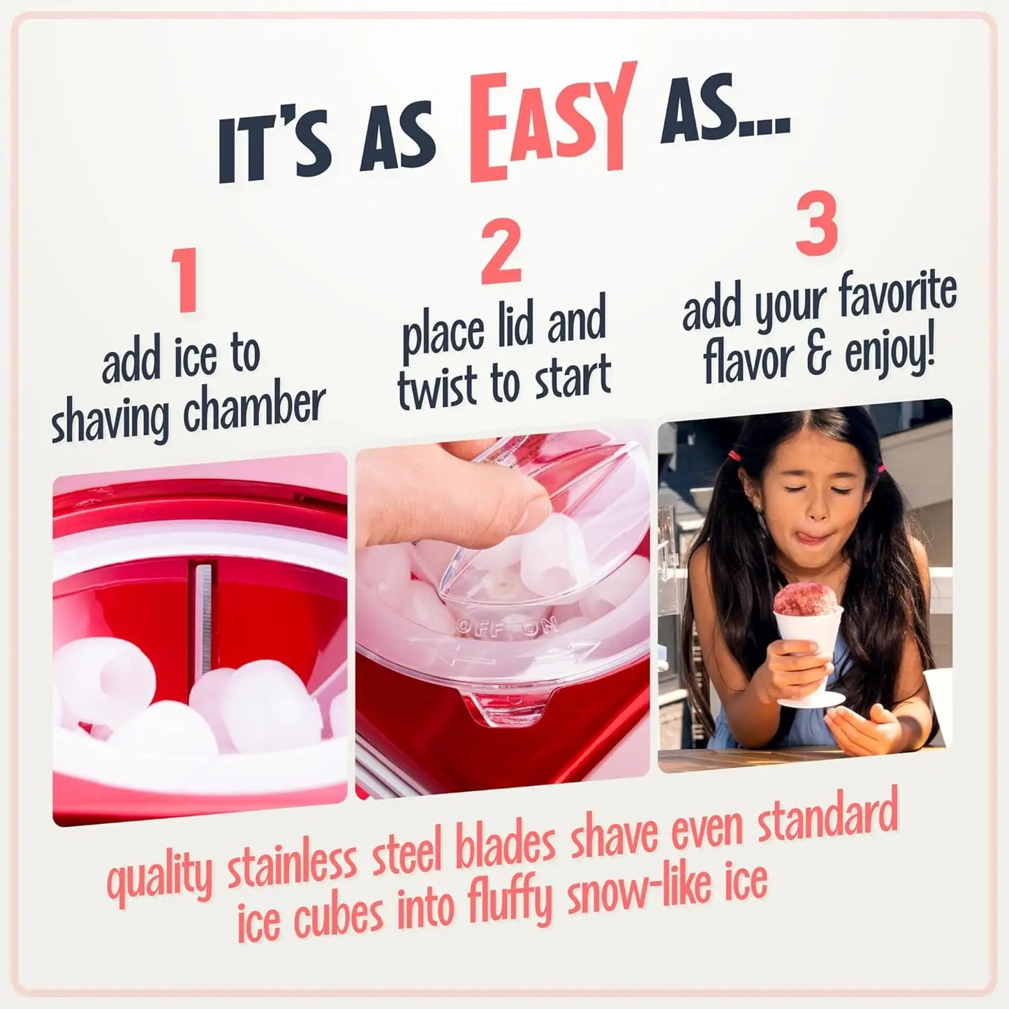 Retro Snow Cone Machine for Fun Icy Treats