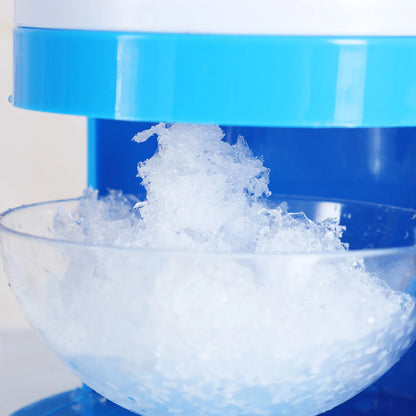Mini Manual Ice Crusher for Quick Frozen Treats