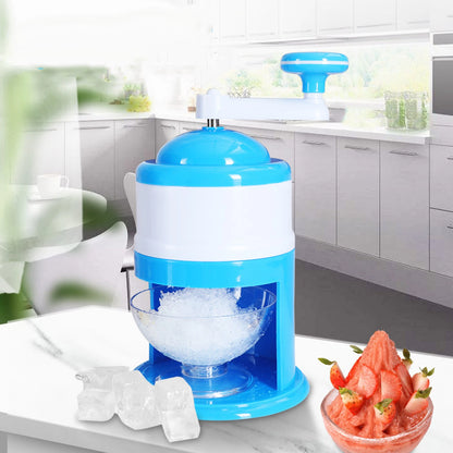 Mini Manual Ice Crusher for Quick Frozen Treats