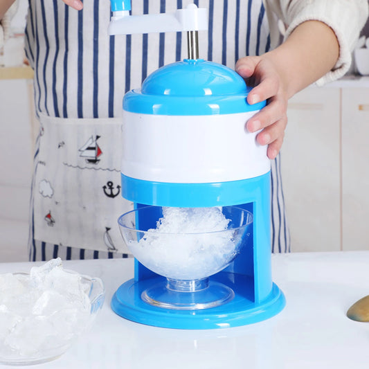 Mini Manual Ice Crusher for Quick Frozen Treats
